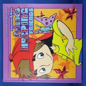2/$20💥 Sebastian & Katie FRIENDS HELPING FRIENDS Sparkle Picture Book